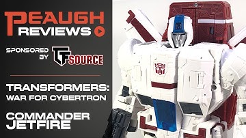 Video Review: Transformers: War for Cybertron SIEGE - Commander JETFIRE