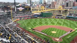 Pirates fans react to Derek Shelton being announced at the home opener