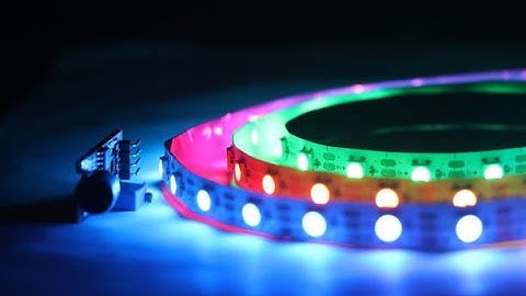 How to make a sound reactive RGB LED strip with Arduino