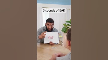 Teaching the EAR phonics pattern to a 1st grader #shorts