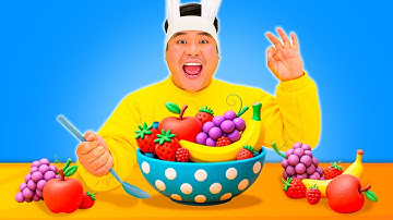 Vitamin Fruit Salad With Mommy | Kids Songs & Nursery Rhymes | Coco Froco