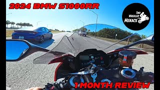 2024 BMW S1000RR 1 month review, pros and cons, first service unlock