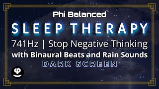 Total Body Cleanse | 741Hz Sleep Therapy | Binaural Beats | Rain Sounds screenshot 5