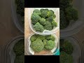 Cleaning and making Fresh Garden Grown Broccoli🥦🥦🧀 #freshbroccoli #broccolicheddar #homemade