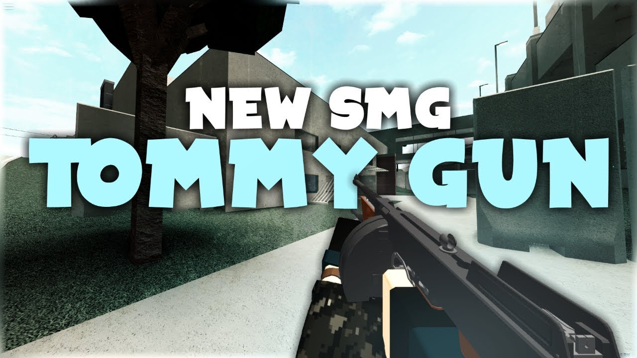 The Tommy Gun In Phantom Forces Test Place Youtube