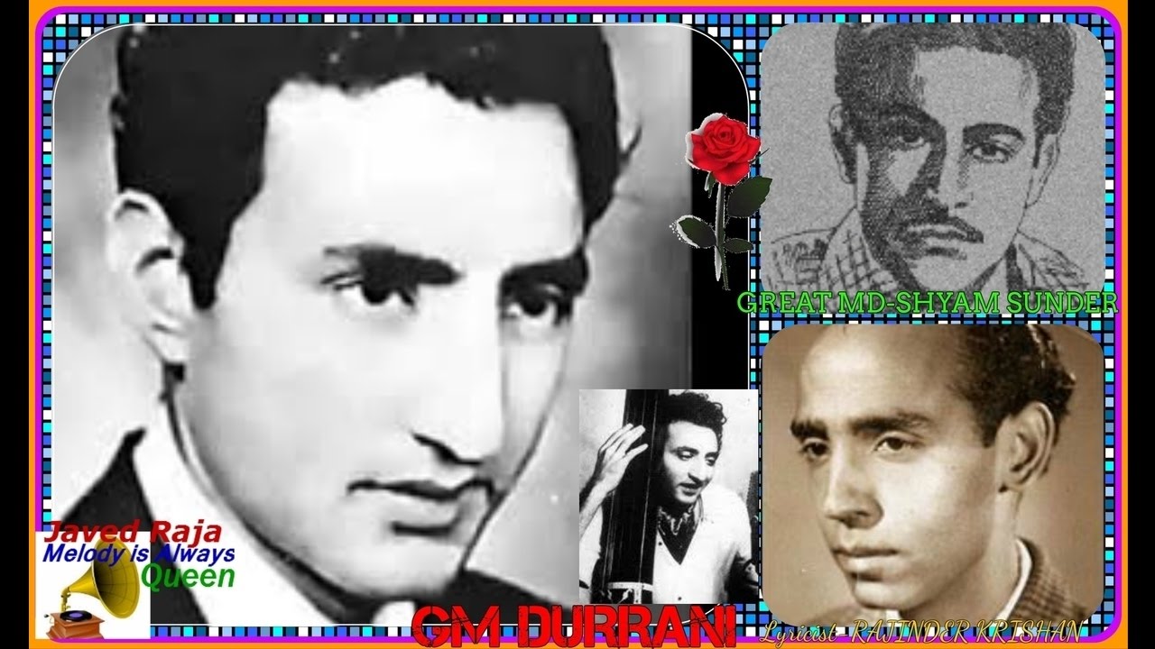 G M DURRANIFilmKALE BADAL1951Tadapna Aur Chup Rehna,Mohabbat Aur Kya Hogi[Great Gem ] YouTube