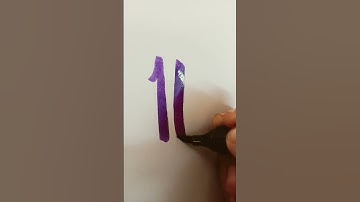 #H #art #shorts #subscribe #beginners #brushpen #calligraphy