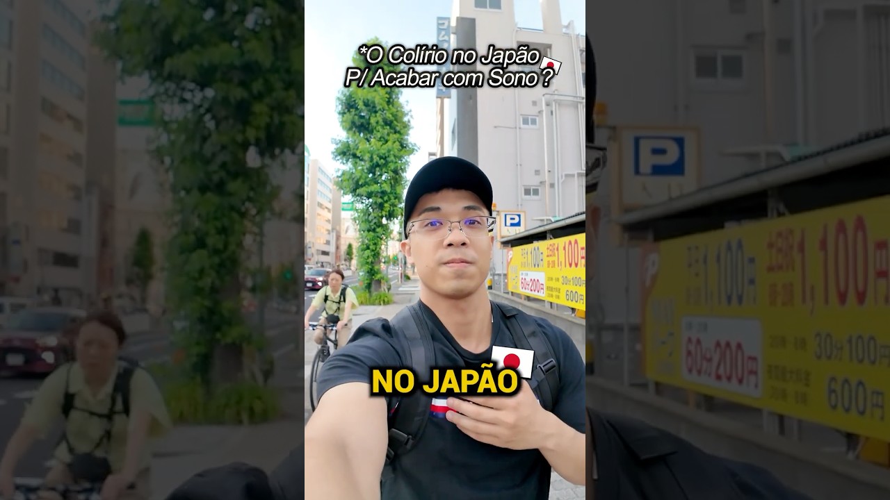O Colírio que Acaba com o Sono no Japão 👁️😳