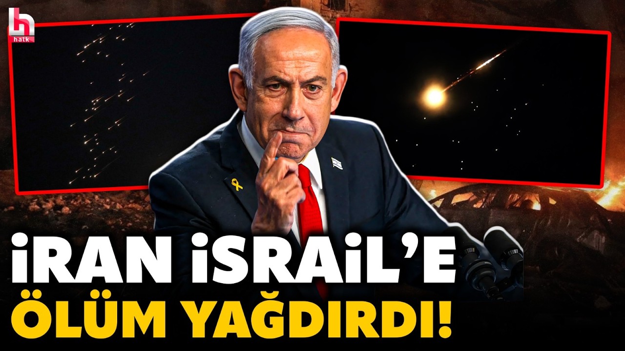 İRAN VURDU, TEL AVİV FENA SARSILDI! İsrail'in kabus gecesi! Füzeler ortalığı cehenneme çevirdi!
