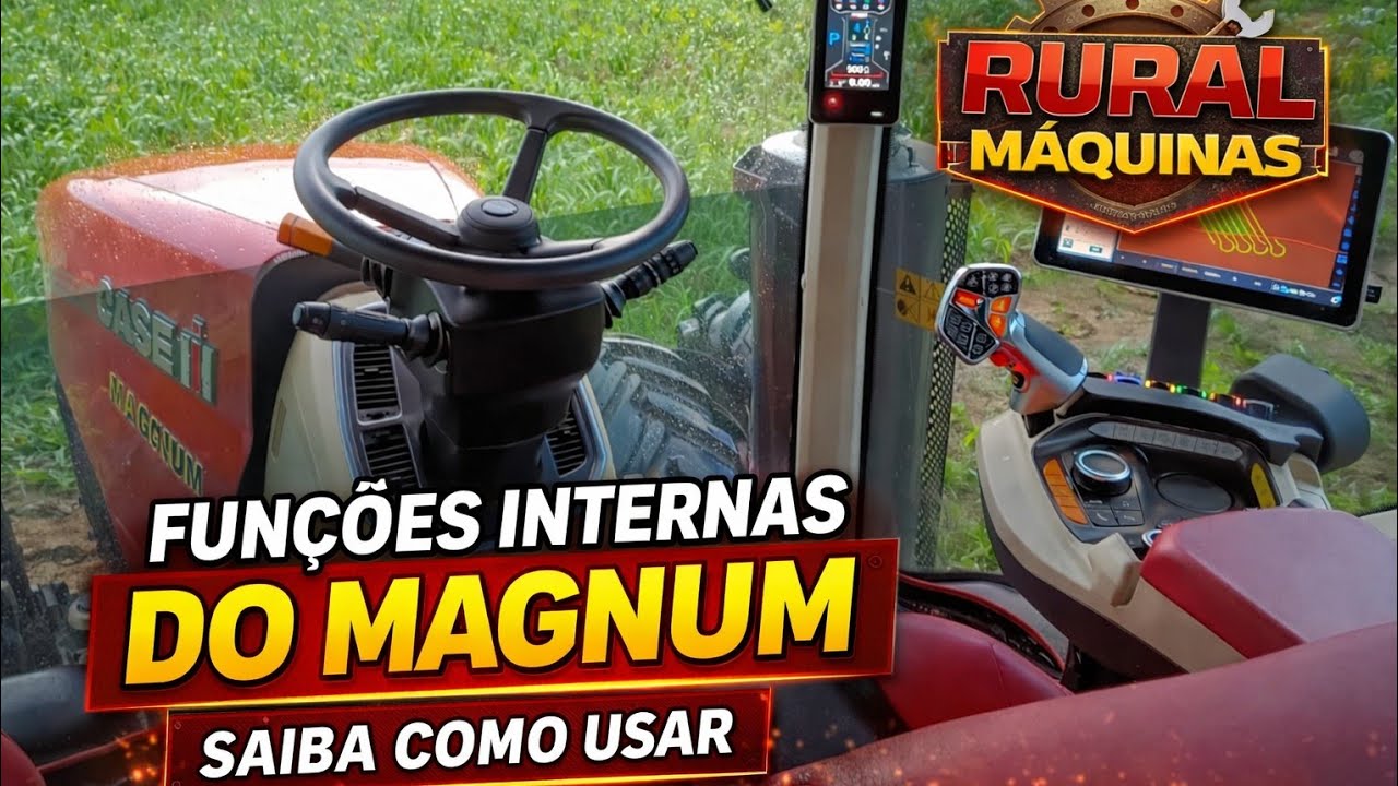 FUNÇÕES INTERNAS DO CASE IH MAGNUM | TUDO O QUE VOCÊ PRECISA SABER