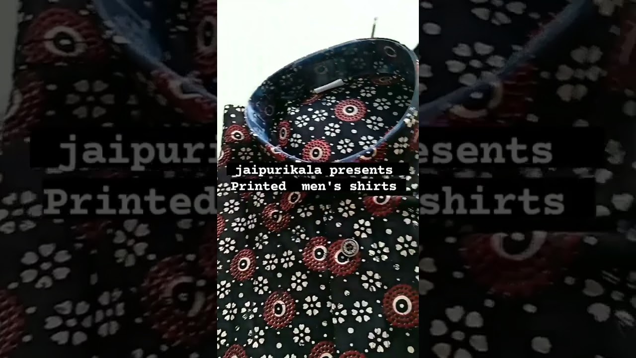 Bagru Hand Block Printed Shirt