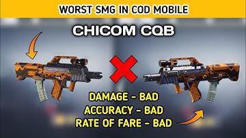 Never use this Gun in cod mobile😡| Chicom CQB worst gun in call of duty mobile | cod Hindi Gameplay