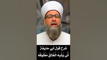 شرح قول أبي حنيفة أنى يشبه الخالق مخلوقه 