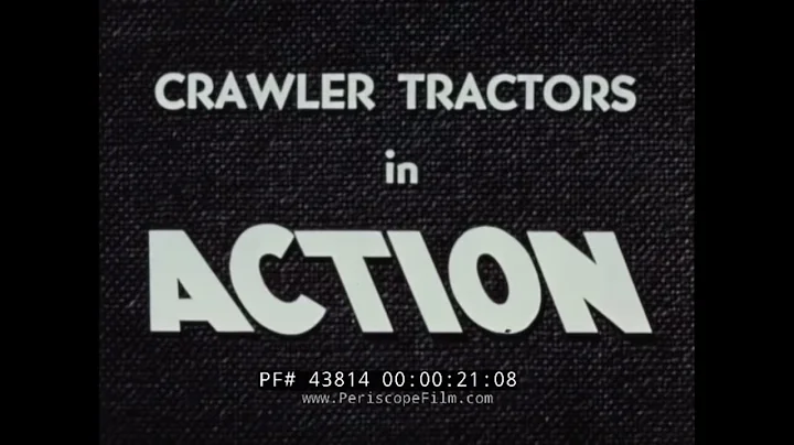 1950s ALLIS-CHALMERS CRAWLER TRACTORS PROMOTIONAL ...