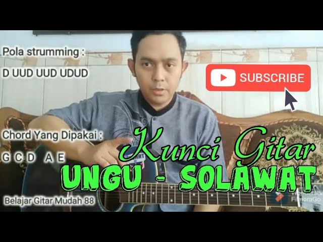 Ila Hilas Tulil Firdaus Chord Tutorial Kunci Gitar Sholawat Badar - Ungu (Chord Asli) - YouTube