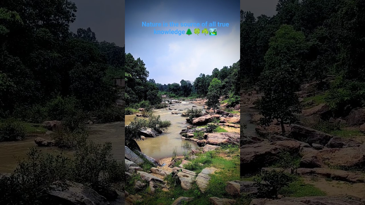 “A walk in nature walks the soul back home."Jonha Falls Top View 