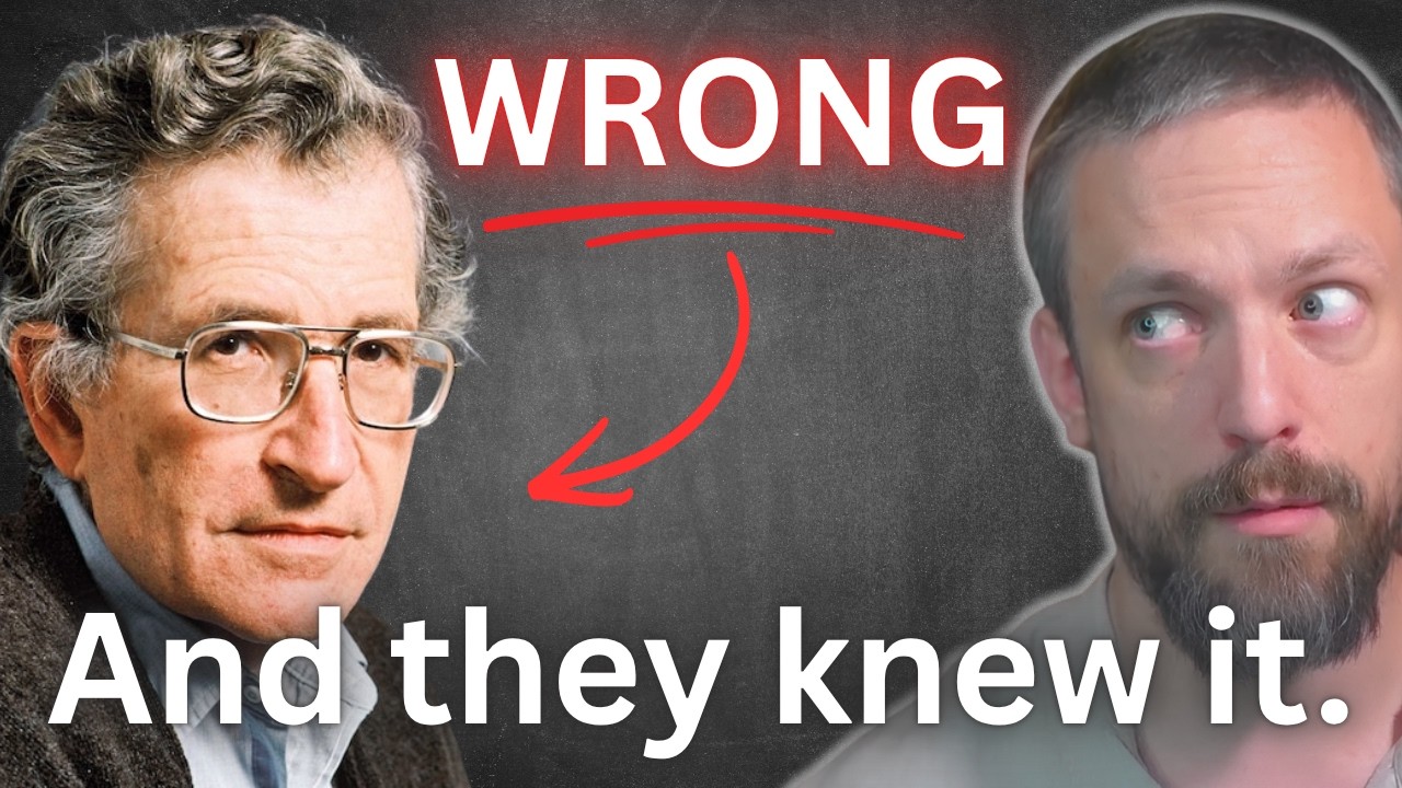 Chomsky was wrong.They taught me a lie. | 24:41 | languagejones | 303K subscribers | 186,116 views | May 29, 2026