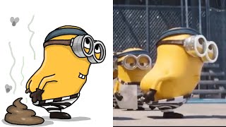 despicable me 3 Drawing meme  tones and i  dance monkey drawing meme