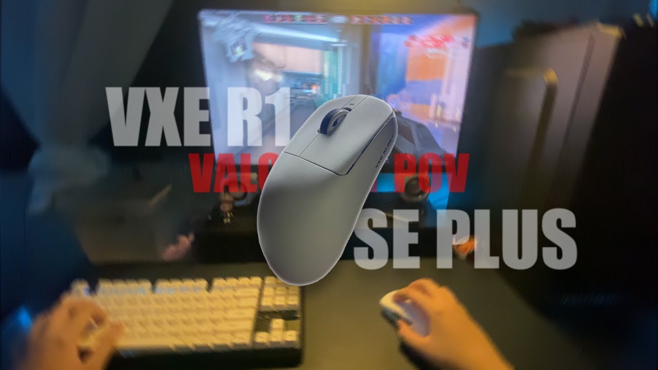 the NEW BEST BUDGET gaming mouse! | VXE R1 SE+ VALORANT POV GAMEPLAY! 4K 60FPS