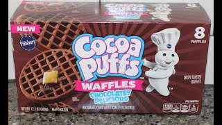 Pillsbury Cocoa Puffs Waffles Review