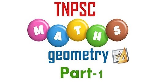 TNPSC Maths Geometry - Measurement