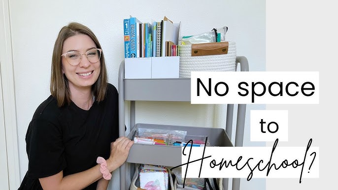 Homeschool Storage and Organization 