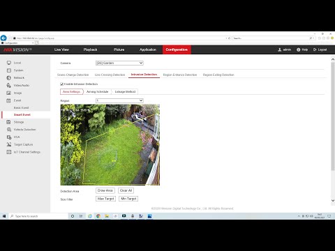 How To Setup HikVision Intrusion Detection (Virtual Host) NEW