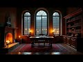 Candlelit Reading Room in Florence — 1 Hour Midnight Rain