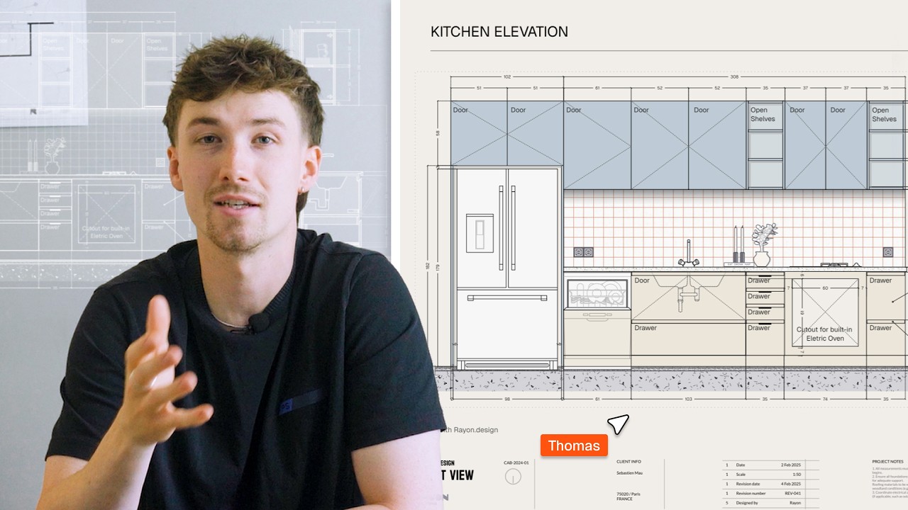 How Rayon Made Millwork Drawing 5x Easier (Step-by-Step)