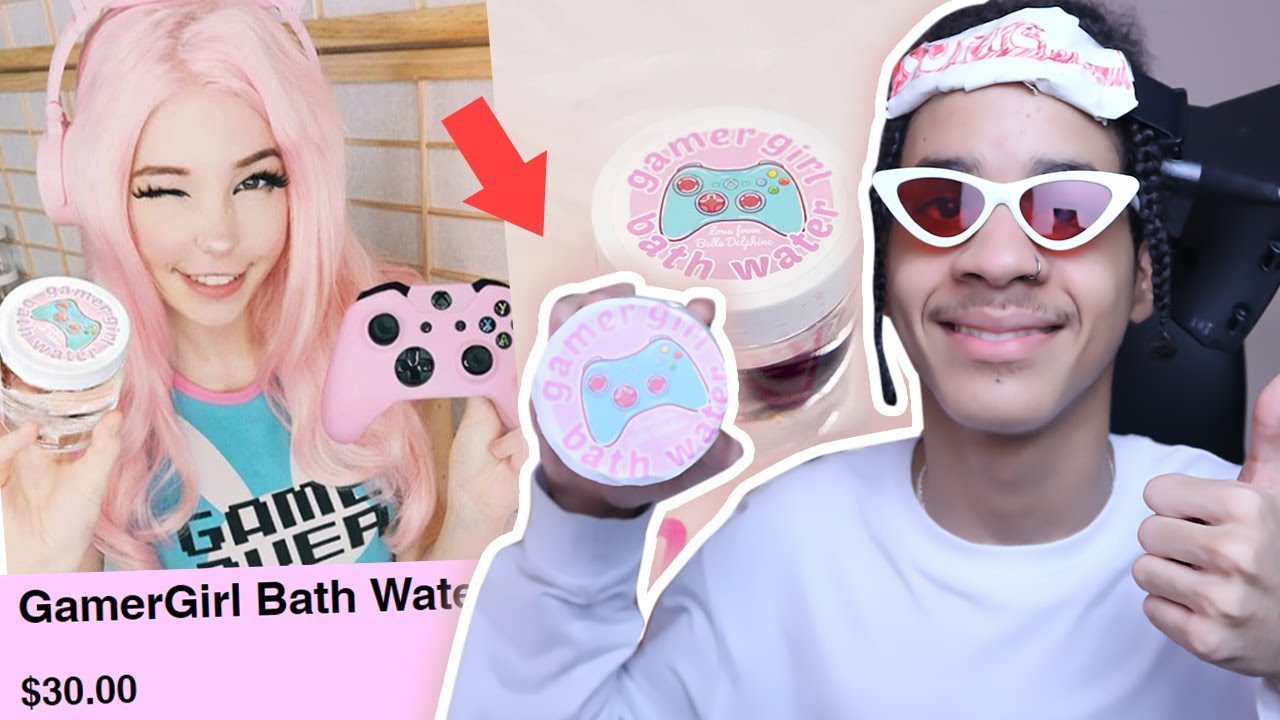 People Are Drinking Belle Delphine's Bath Water