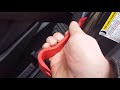 Замена механизма и снятие панелей ремня безопасности водителя Ford Escape Kuga 2017-2019