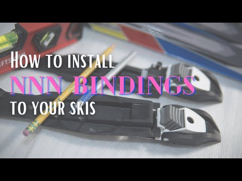 Video: Paano I-install Ang Nn 75 Ski Bindings