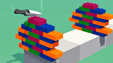 Slice Master! ASMR Slicing Game! Top Mobile Game! Relaxing sounds! Satisfying Video