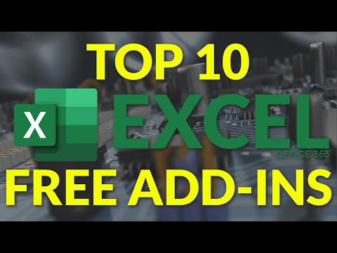 Top 10 Excel Free Add-ins