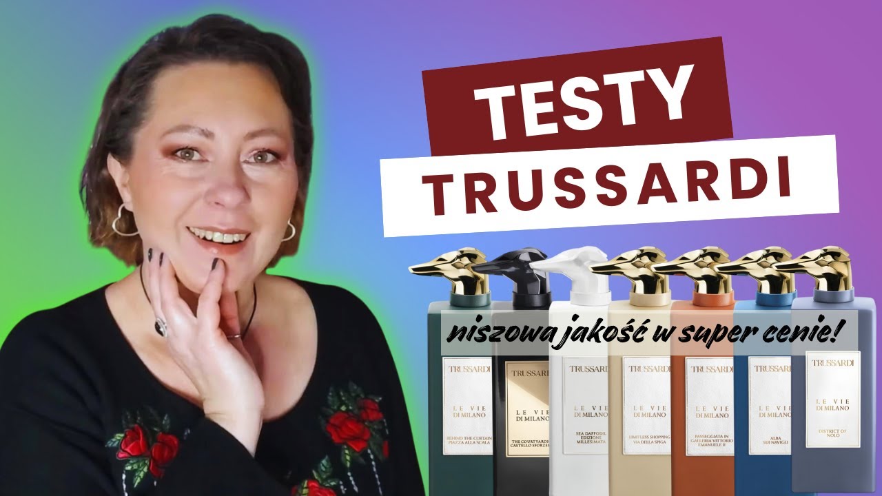 Trussardi Butikowa Kolekcja: Test 7 Eleganckich i Wyrafinowanych Zapachów ❤️Warto je Poznać!