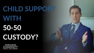 Do you have to pay child support if you share 50-50 custody with your ex?