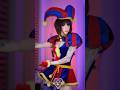 Preparing my outfit for the Circus Digital finale #cosplay #pomni #circus #circusdigital #outfit