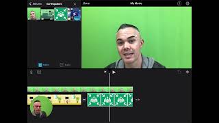 How to use a Green Screen with iMovie on an iPad