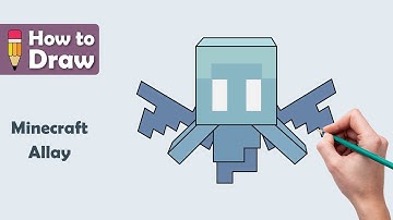 ✨ Learn How to Draw Allay from Minecraft ✏️ Fun & Simple! #MinecraftCreatures #ArtForBeginners