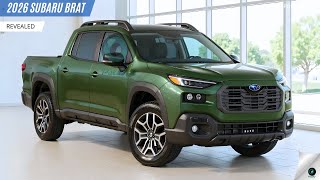 2026 Subaru Brat Ortaya Çıktı - Kompakt Pikap Ve Pratik Mobil Kombinasyonu