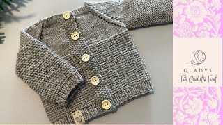 KNITTING TUTORIAL - 'ANGEL' BABY VEST