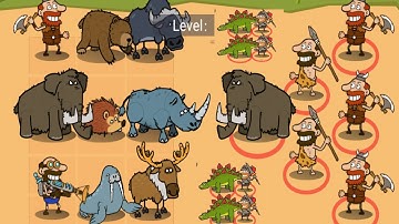 Monster Animal Merge War : Mega ziraaf vs Elephant, Merge Battle 3D