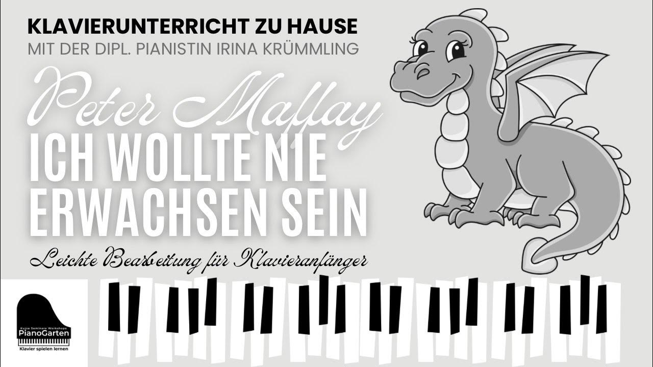 Ich Wollte Nie Erwachsen Sein Peter Maffay Text "Ich wollte nie Erwachsen sein" von Peter Maffay / Tutorial - YouTube