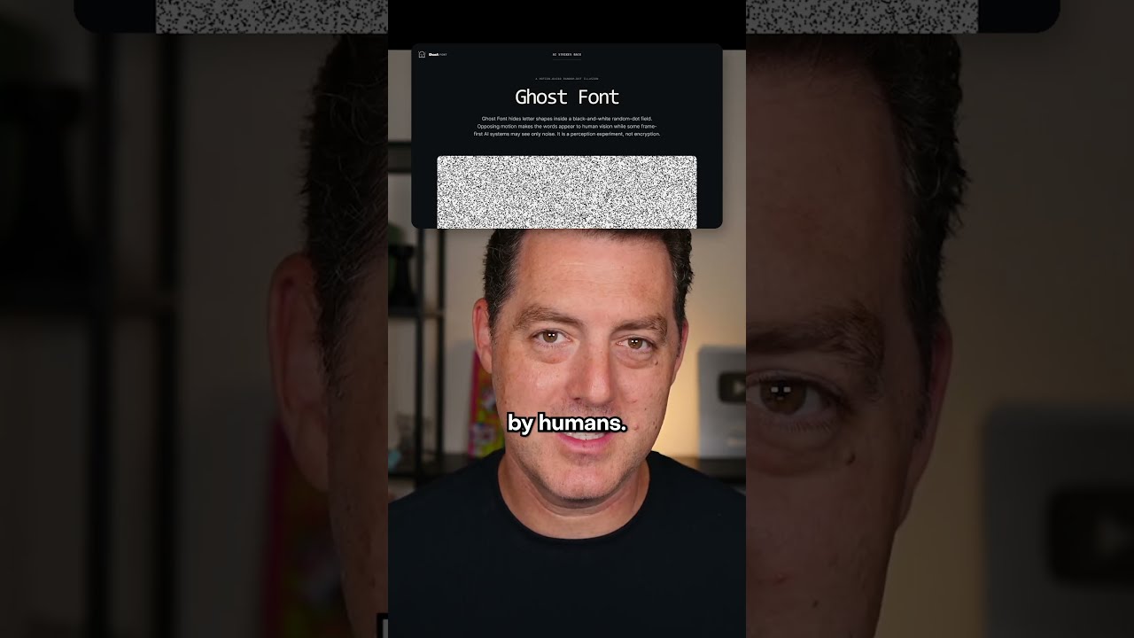 AI can't READ this