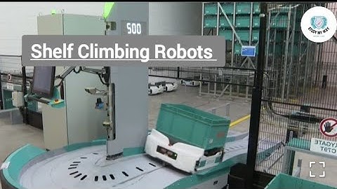 Amazing  Shelf Climbing Robots || French Company builds shelf Climbing Robots  #shortvideo #shorts🔥