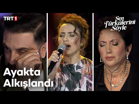 Jürinin Ayakta Alkışladığı Muhteşem Performans - Sen Türkülerini Söyle 4. Bölüm @trt1