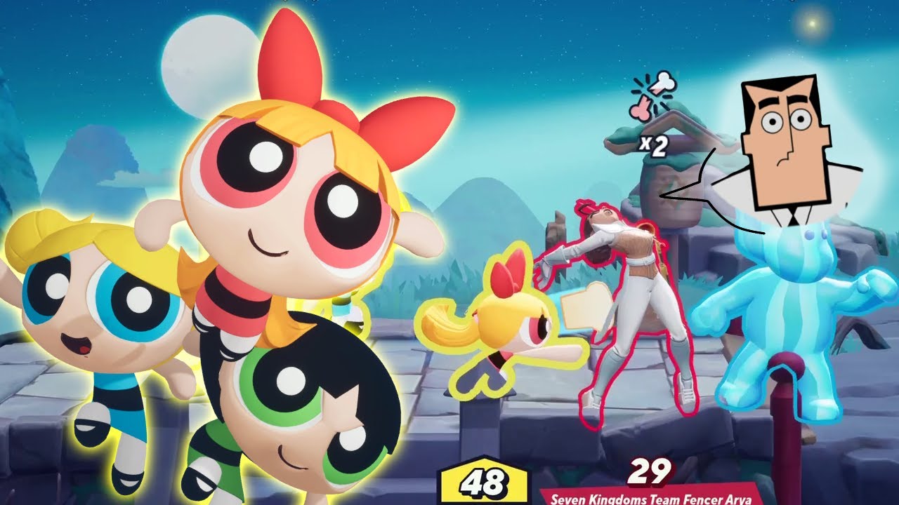 Multiversus Rift Round feat  The Powerpuff Girls