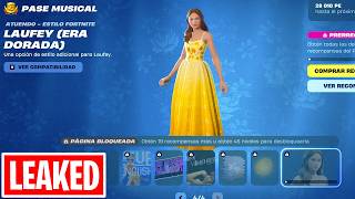 ***! Laufey Fortnite Festival Pass All FREE and Paid Rewards