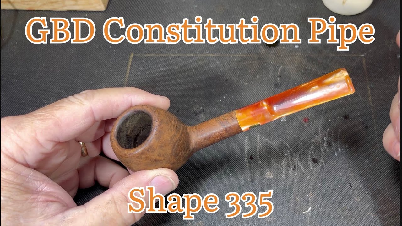 GBD Constitution Pipe Shape 335