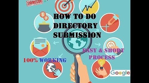 How to do directory submission easy step Seo tutorial (9dir, viesearch) in bangla  2017